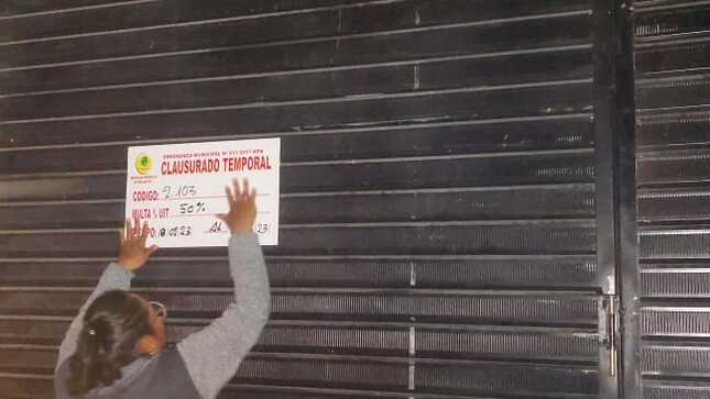 clausuran local de diversión