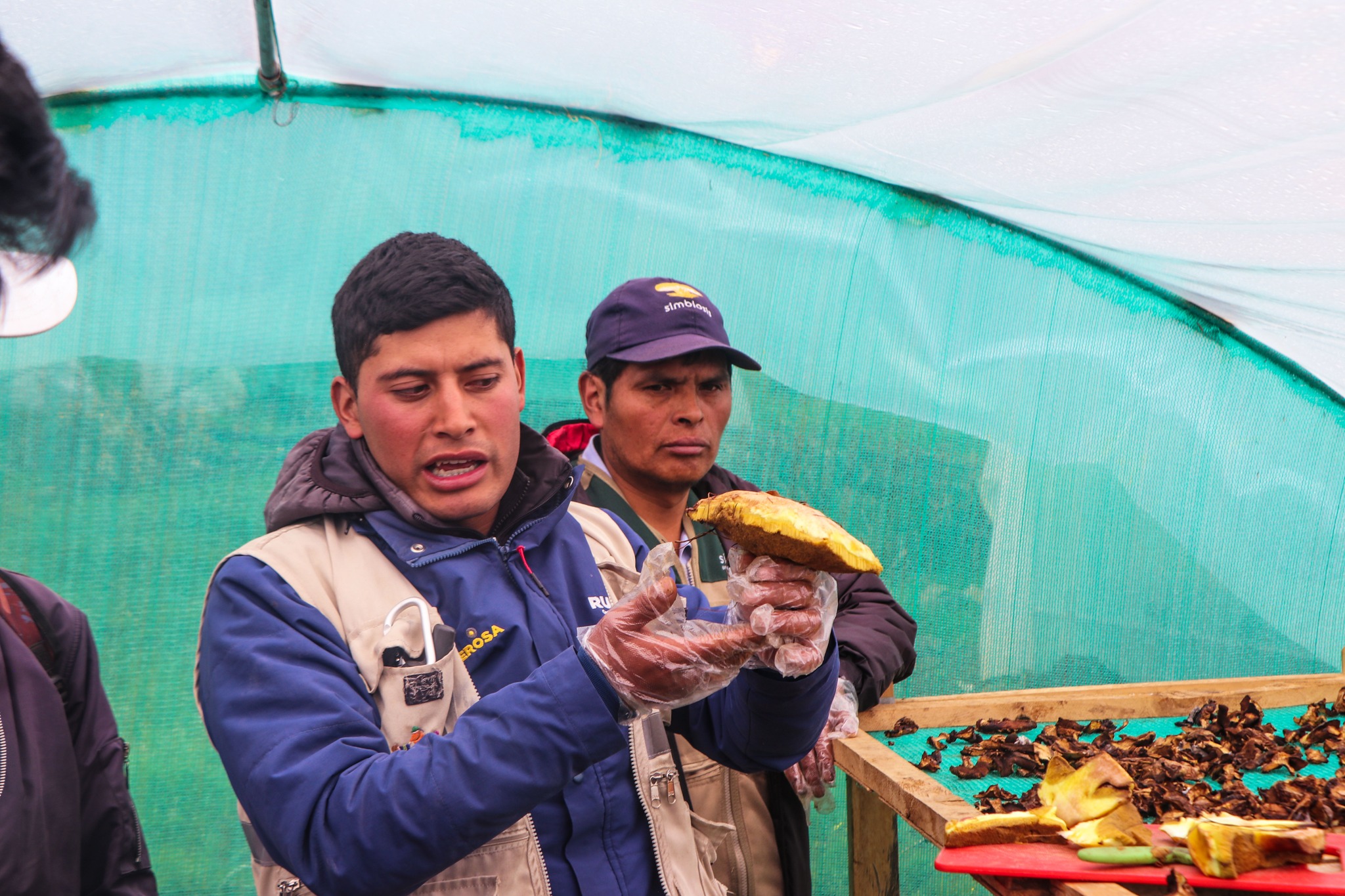 Funcionarios de la municipalidad distrital de Marcabal, realizaron una visita en conjunto con funcionarios de la Municipalidad de Chugay y Asociación Pataz a la Asociación de Productores "Las Colpas"