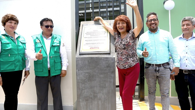 Gobernadora Rosa Vásquez inaugura moderna sede de la Agencia Agraria de Barranca 