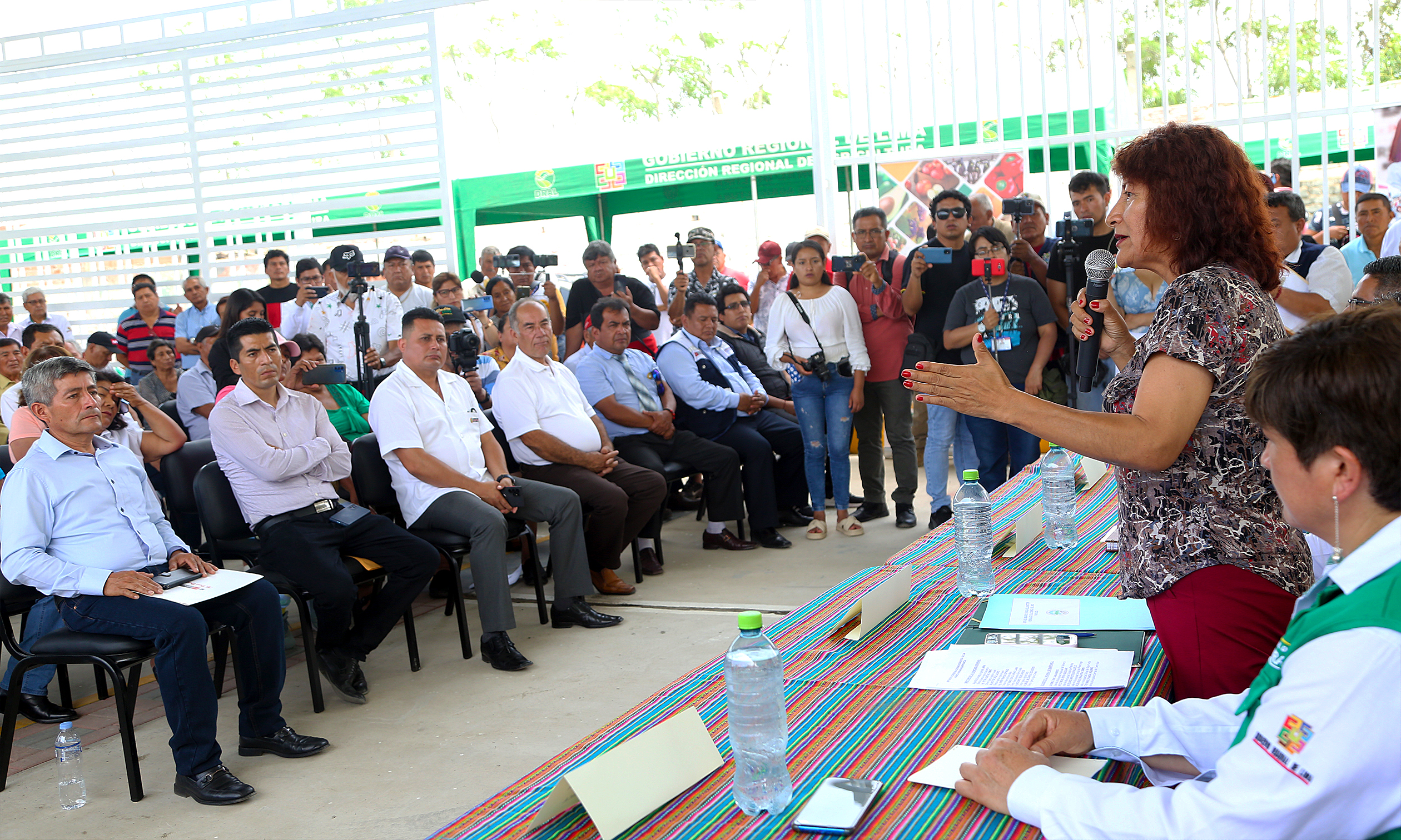Gobernadora Rosa Vásquez inaugura moderna sede de la Agencia Agraria de Barranca 