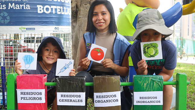 En Jesús María ¡Cuidamos el medioambiente! 