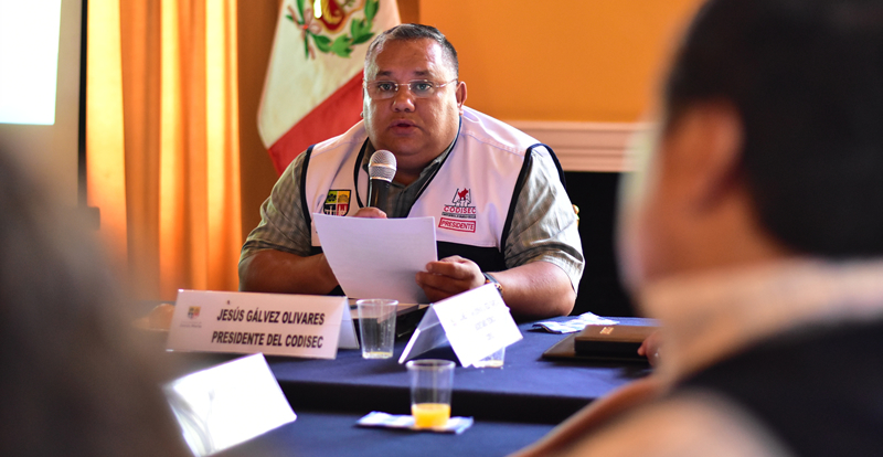 Alcalde presidió reunión del Comité Distrital de Seguridad Ciudadana de Jesús María