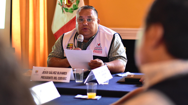 Alcalde presidió reunión del Comité Distrital de Seguridad Ciudadana de Jesús María