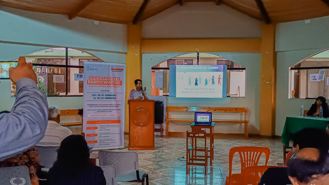 2do Taller de Presupuesto Participativo