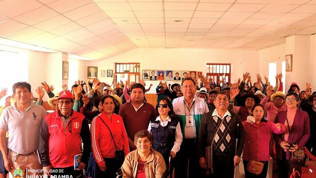 Imagen de la primera reunión OMAPED