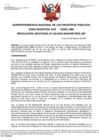 Vista preliminar de documento Resolución Jefatural 0100-2023-SUNARP-ZRIX-JEF