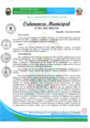 Vista preliminar de documento ORDENANZA MUNICIPAL N 001 - 2022 - MPC - CM.pdf