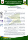 Vista preliminar de documento RESOLUCION DE ALCALDIA N° 0105-2023-MDCA