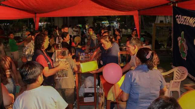 Feria informativa "Unidos contra el Dengue", Bagua -2023.