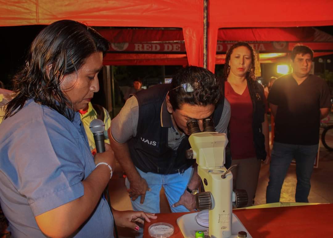 Feria informativa "Unidos contra el Dengue", Bagua -2023.