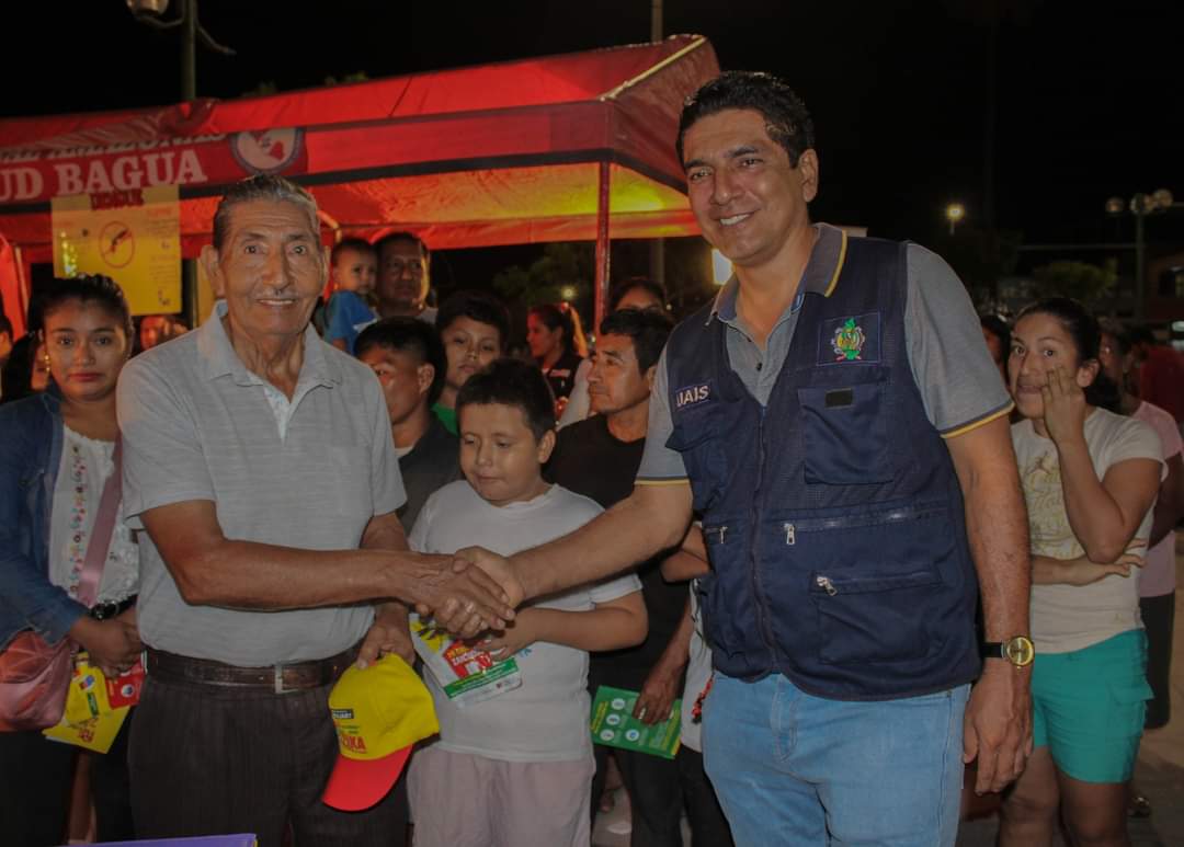 Feria informativa "Unidos contra el Dengue", Bagua -2023.