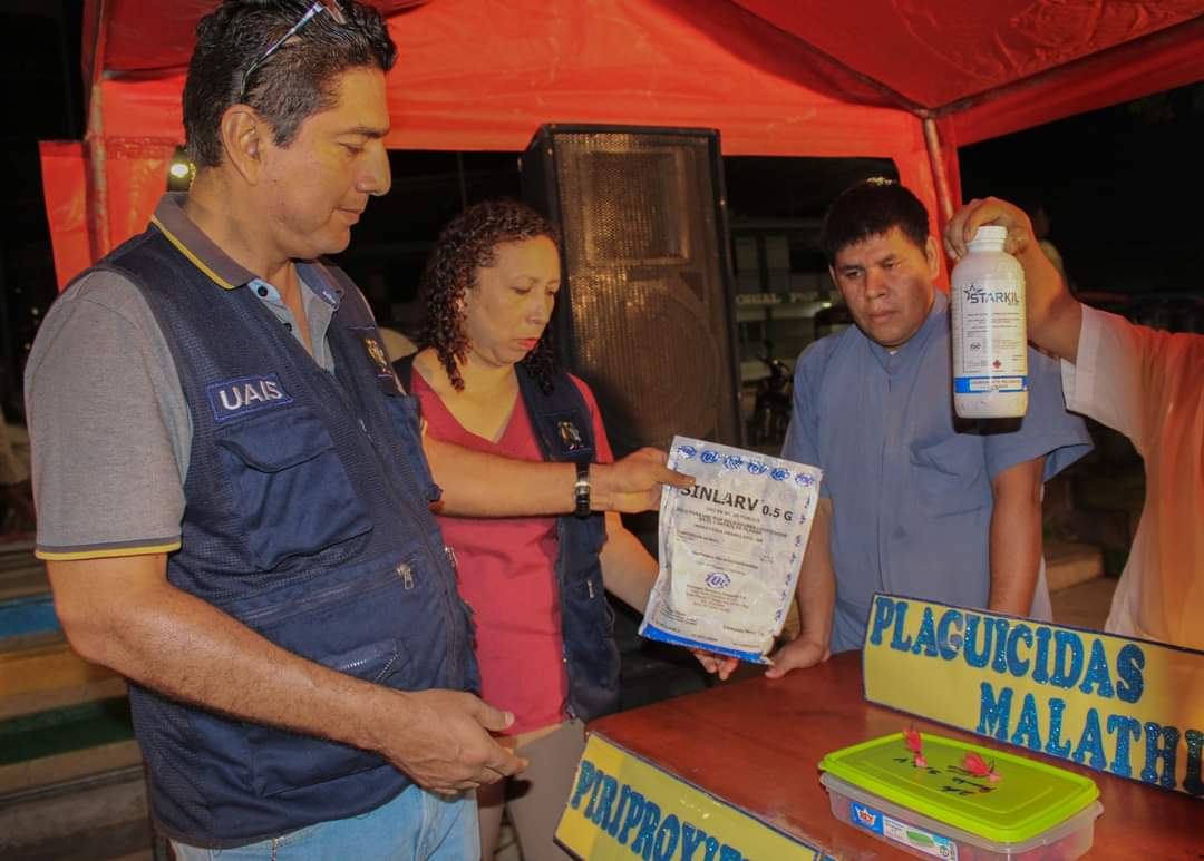 Feria informativa "Unidos contra el Dengue", Bagua -2023.