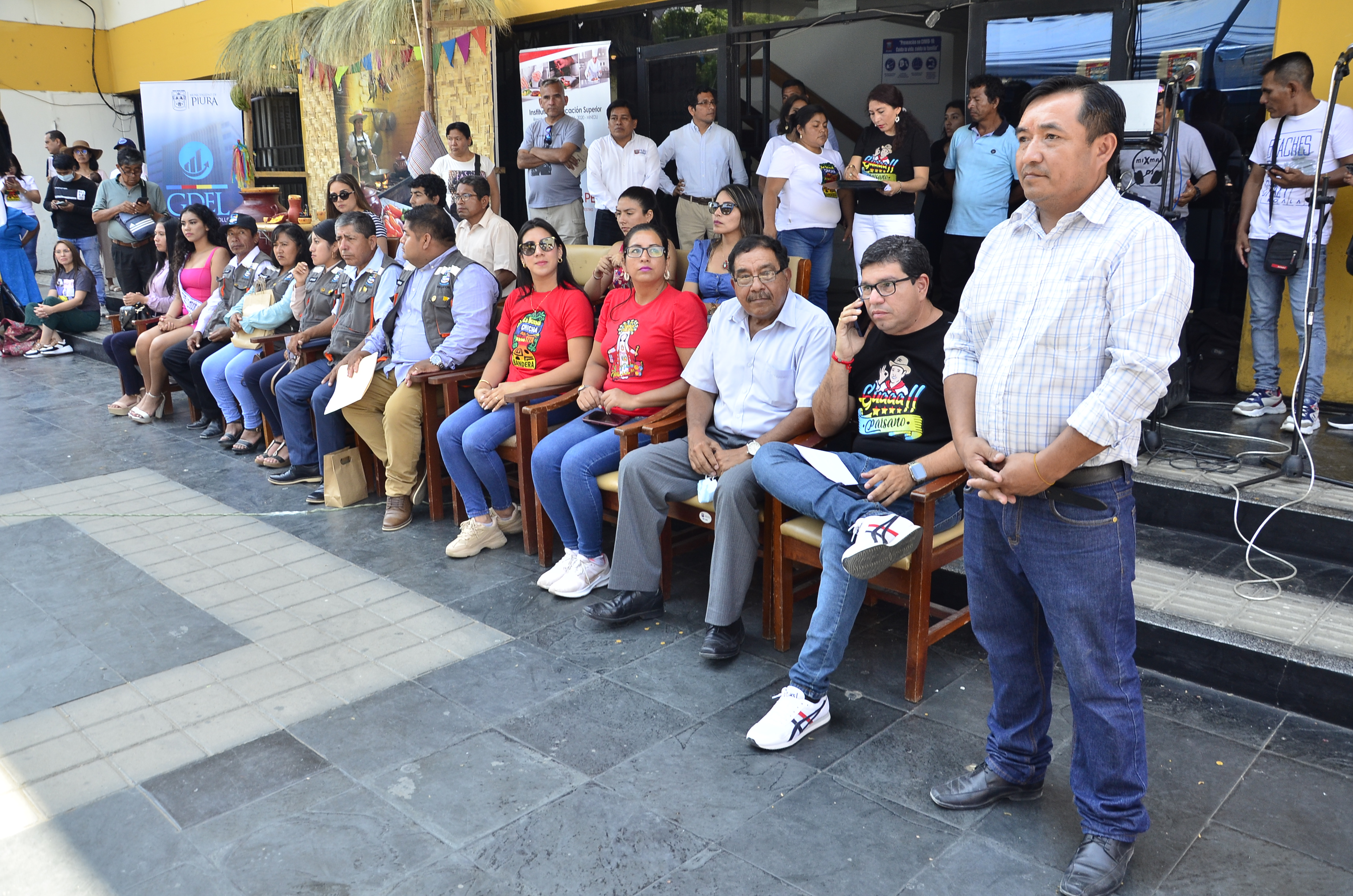 Funcionarios de las Municipalidades de Piura y Colán encabezaron la ceremonia