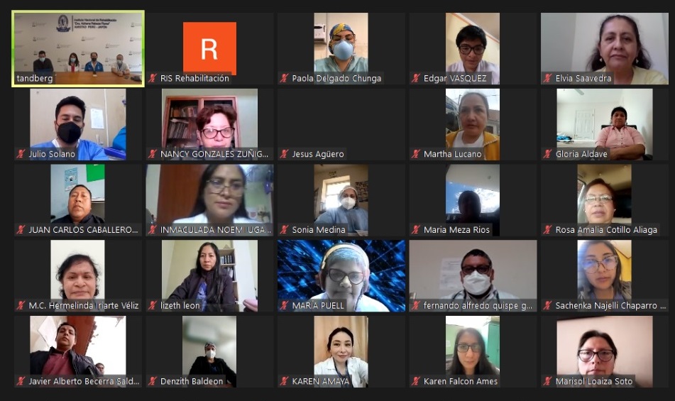 Médicos de 18 regiones participan en reforzamiento de conocimientos durante curso virtual sobre trastornos posturales