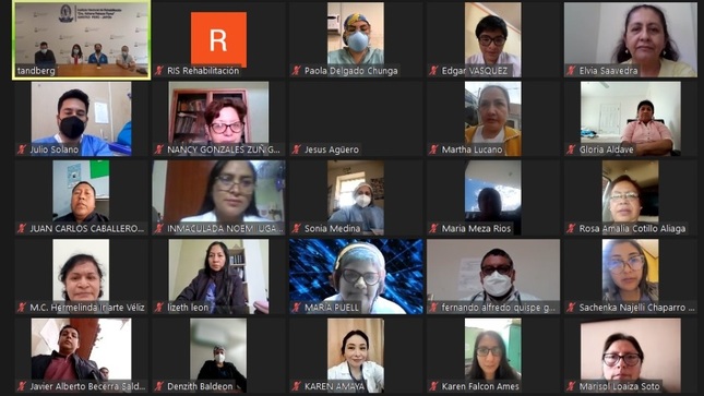 Médicos de 18 regiones participan en reforzamiento de conocimientos durante curso virtual sobre trastornos posturales