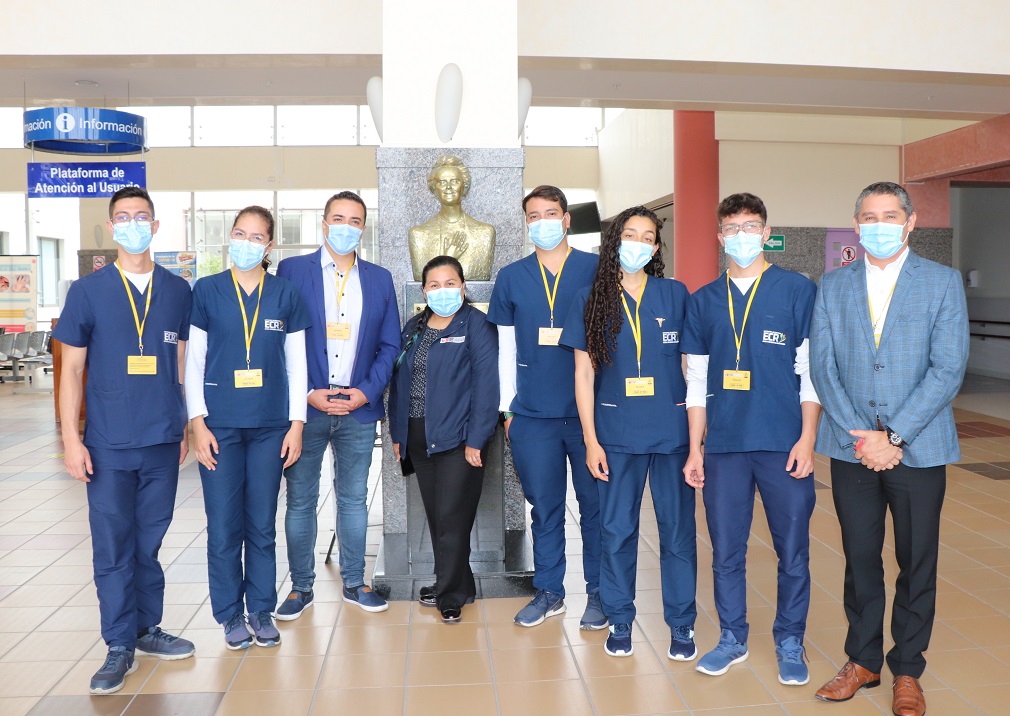 INR recibió visita de delegación colombiana de estudiantes de Fisioterapia
