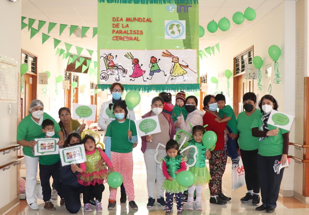 INR realiza actividad para promover derechos y desarrollar confianza en personas con paralisis cerebral