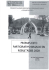 Vista preliminar de documento PRESUPUESTO PARTCIPATIVO BASADO EN RESULTADOS 2019 (1).pdf