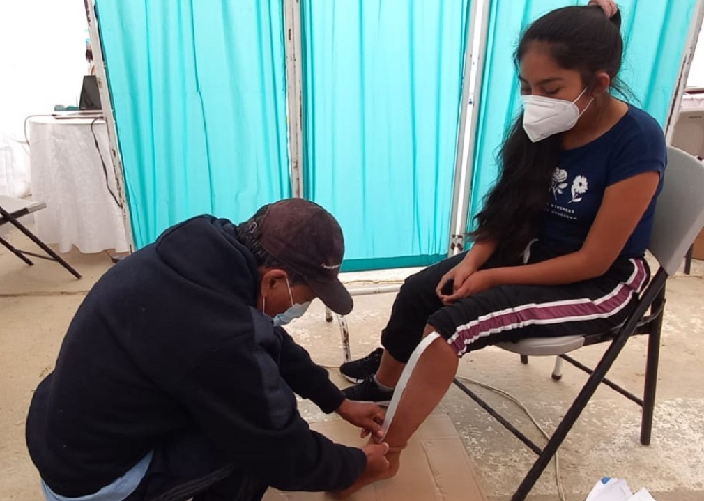 Médicos del INR certificaron discapacidad de pobladores del distrito de Pangoa