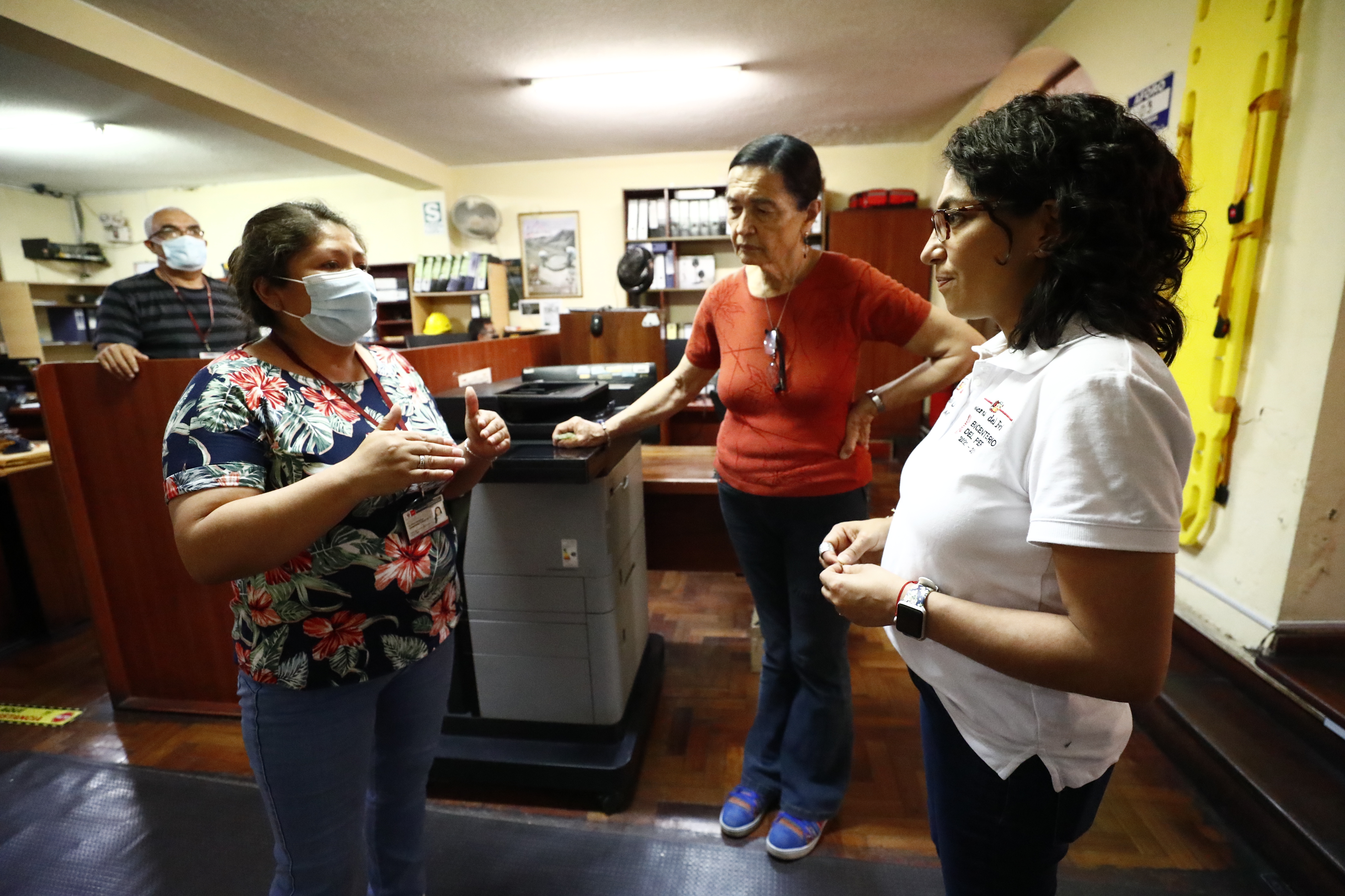 Ministra de Cultura visitó instalaciones de la Unidad Ejecutora N°003 - Zona Arqueológica Caral