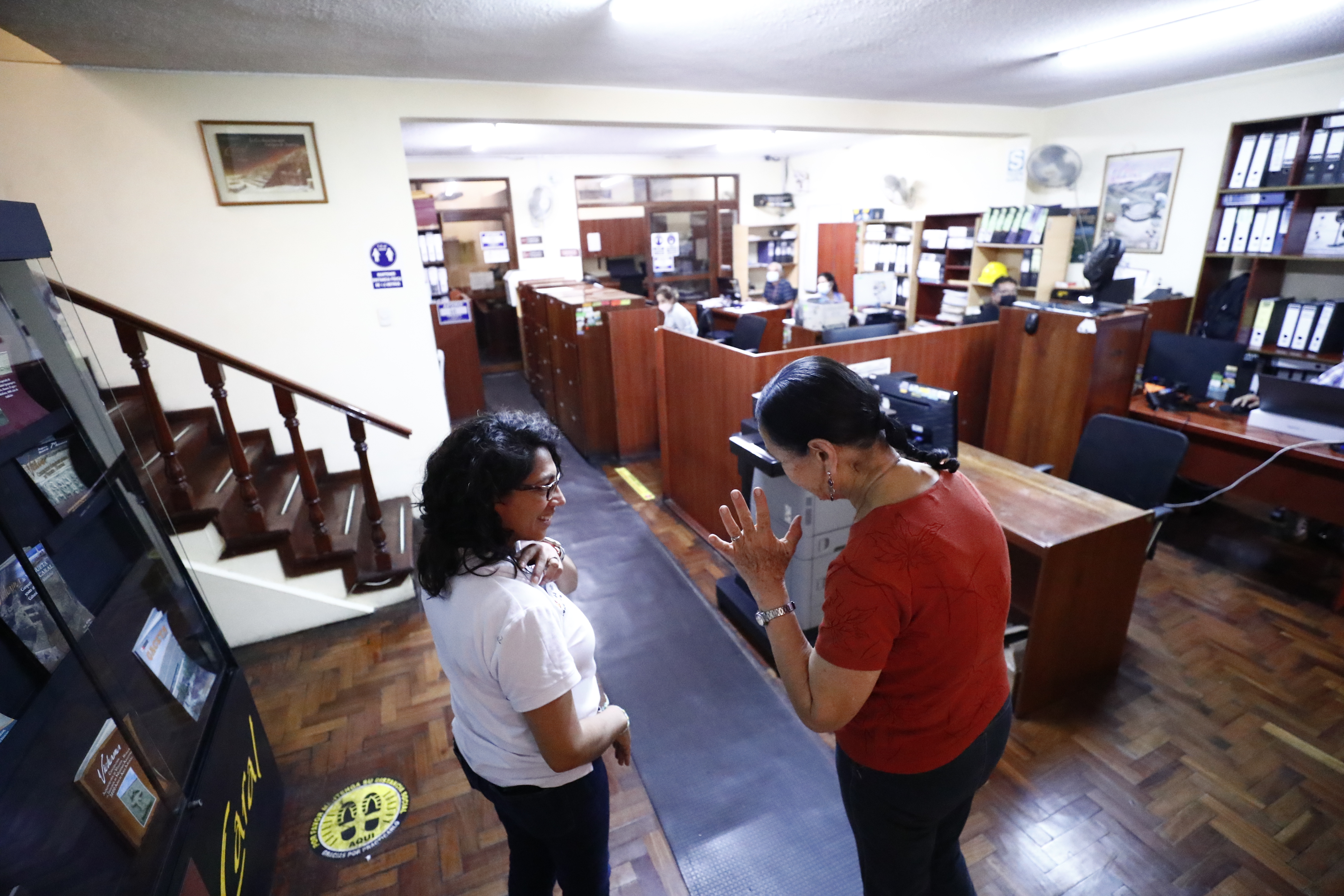 Ministra de Cultura visitó instalaciones de la Unidad Ejecutora N°003 - Zona Arqueológica Caral