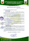 Vista preliminar de documento RESOLUCION DE ALCALDIA N° 0114-2023-MDCA