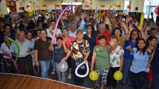 Celebramos el día del amor y la amistad en “La casa del adulto mayor” de Bocanegra
