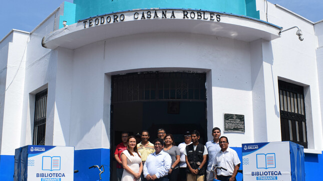 Nuestra Biblioteca Municipal  "Teodoro Casana Robles" recibió la visita del director de la Dirección de Desarrollo de Políticas Bibliotecarias de la Biblioteca Nacional del Perú, Alex Alejandro Vargas