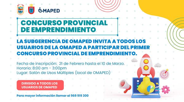 Concurso Provincial de Emprendimiento