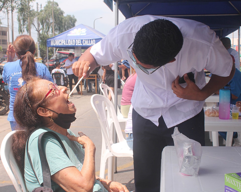 Realizamos una campaña médica para todos nuestros vecinos de esta zona del Callao