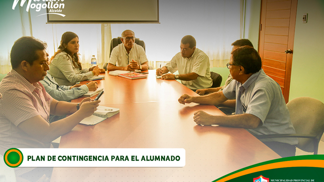 Municipalidad recibe comitiva de la I.E. Carlos Augusto Salaverry febrero 2023