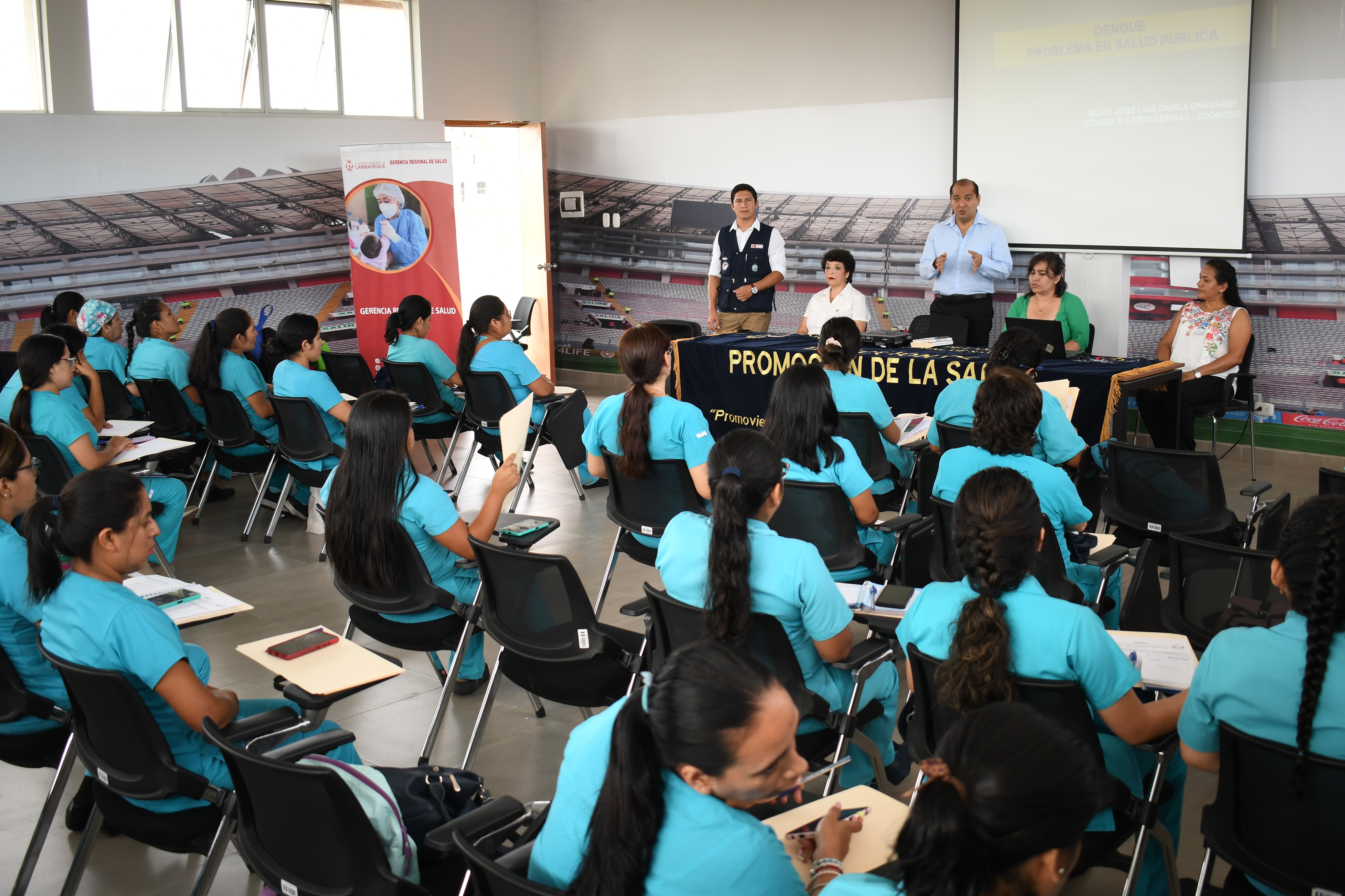 Gerente de Salud participó del evento