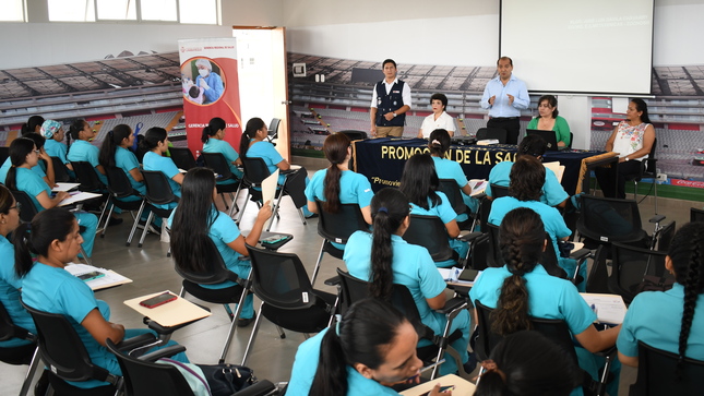 Gerente de Salud participó del evento
