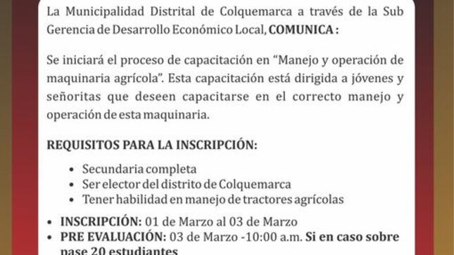 Comunicado