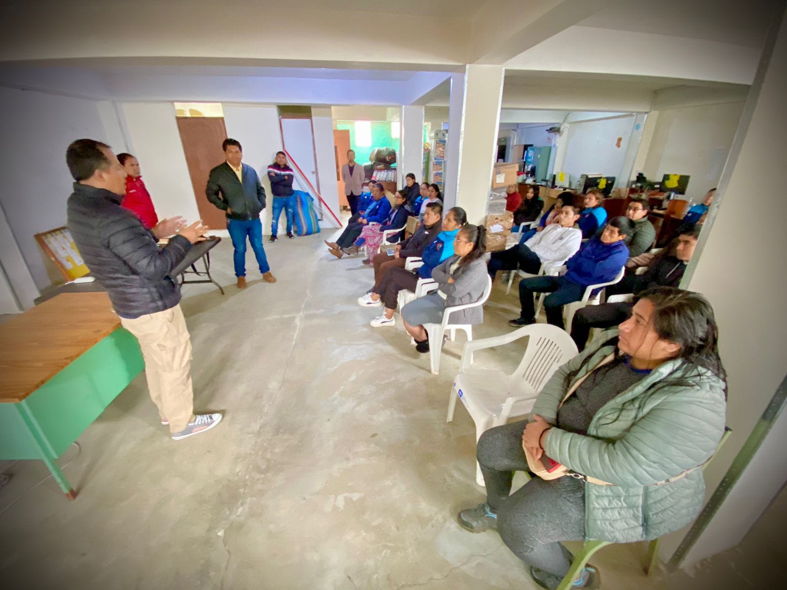Director regional de salud realiza visita inopinada a la Red de Salud Conchucos Sur