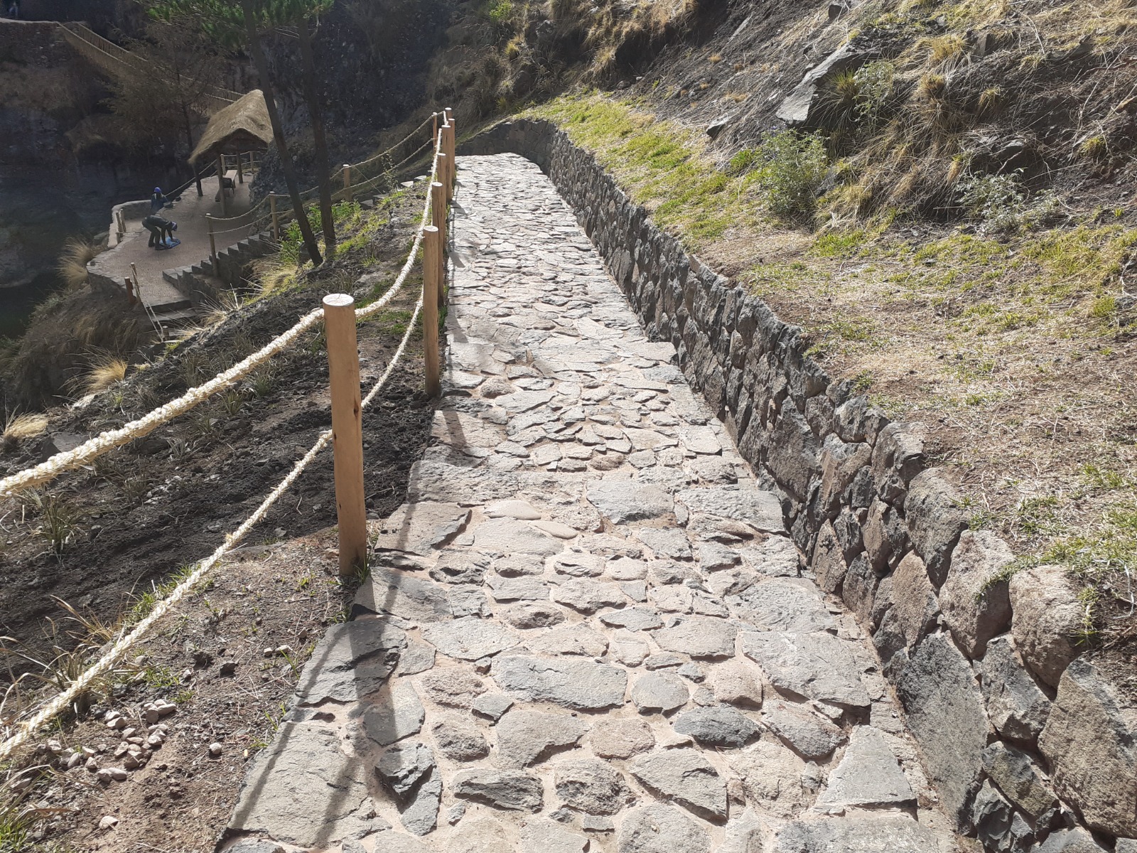 Cusco: Ministerio de Cultura concluyó trabajos de conservación de accesos y caminos rituales del Puente Q´eswachaka