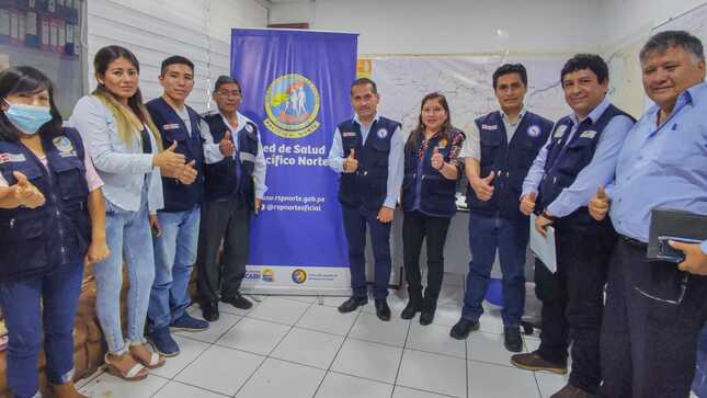 Director de la Red de Salud Pacífico Norte se reúne con coordinadora regional CLAS de la DIRESA