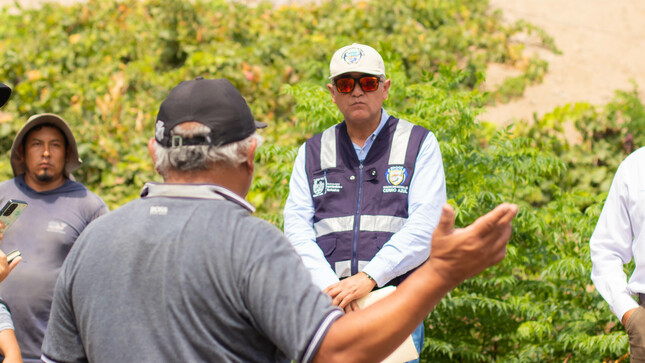 A solicitud del municipio, Emapa Cañete interviene la laguna de oxidación ubicada en Ihuanco y evalúan la optimización de agua potable.