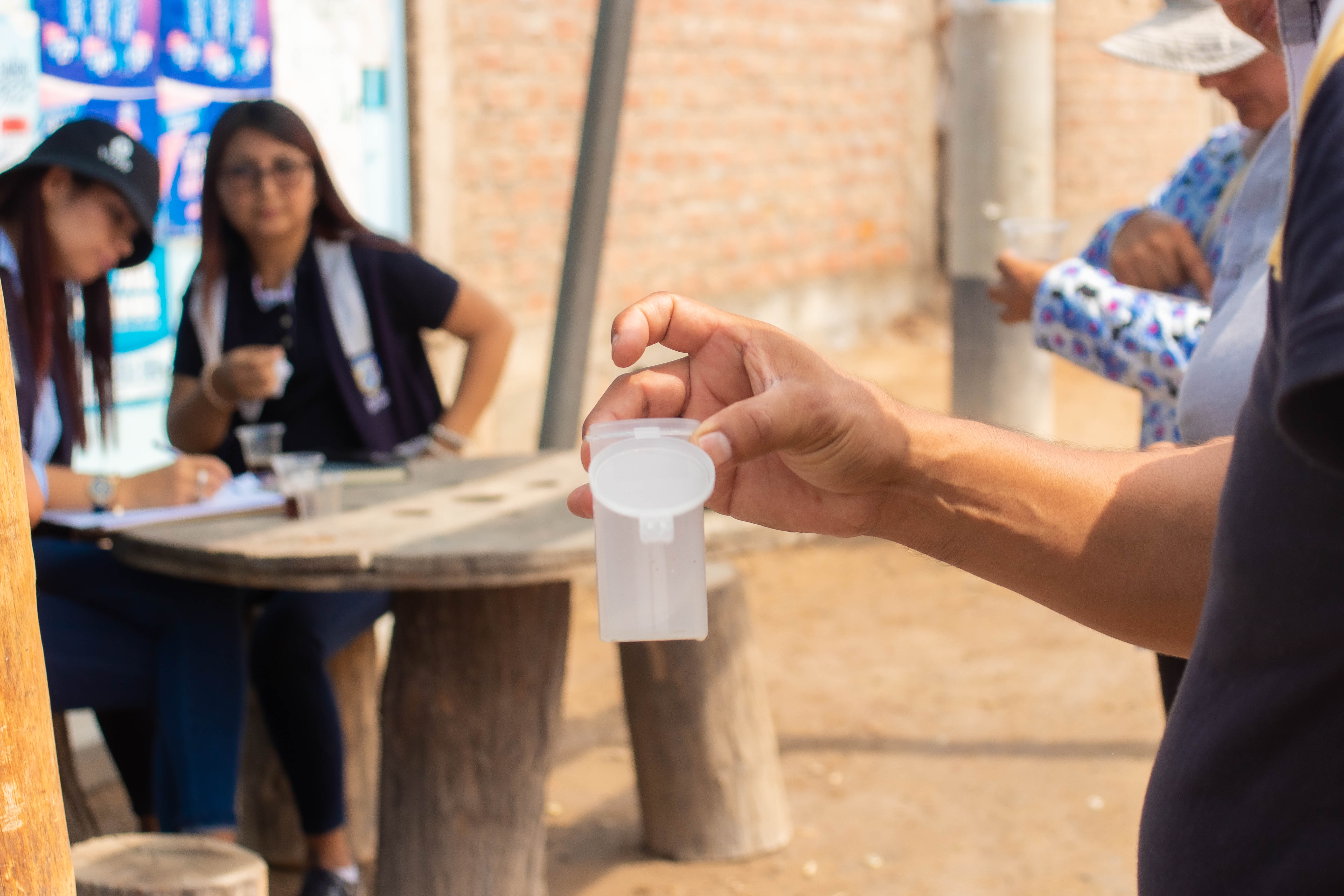 A solicitud del municipio, Emapa Cañete interviene la laguna de oxidación ubicada en Ihuanco y evalúan la optimización de agua potable.