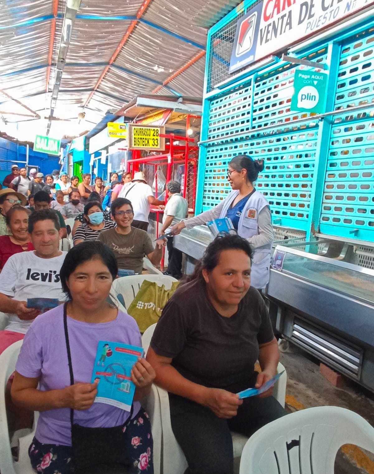 La participación fue masiva.