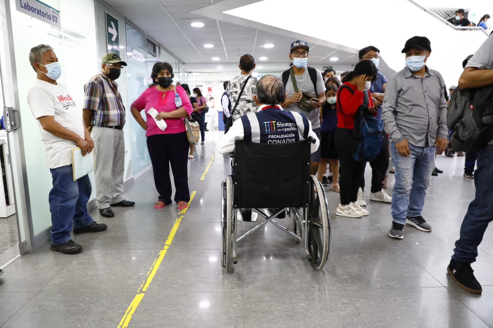 La Dirección de Fiscalización y Sanciones (DFS), recorrió diversos hospitales de Lima Centro para supervisar el cumplimiento de la cuota laboral del 5% de personas con discapacidad en el sector público, de acuerdo con lo establecido en la Ley General de la Persona con Discapacidad (Ley Nº 29973).