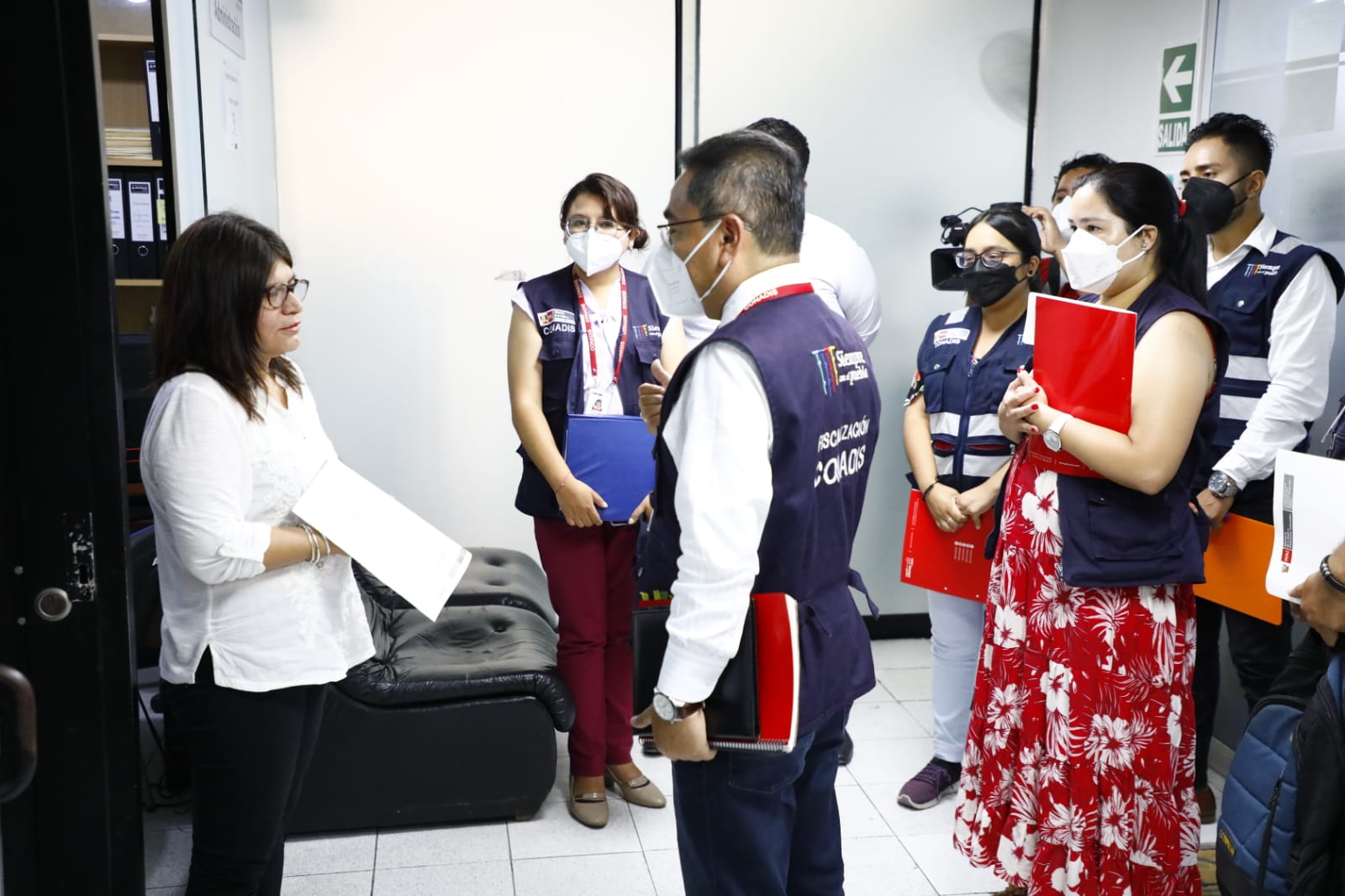 La Dirección de Fiscalización y Sanciones (DFS), recorrió diversos hospitales de Lima Centro para supervisar el cumplimiento de la cuota laboral del 5% de personas con discapacidad en el sector público, de acuerdo con lo establecido en la Ley General de la Persona con Discapacidad (Ley Nº 29973).