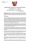 Vista preliminar de documento Resolución Jefatural N° 110-2023-SUNARP-ZRIX-JEF