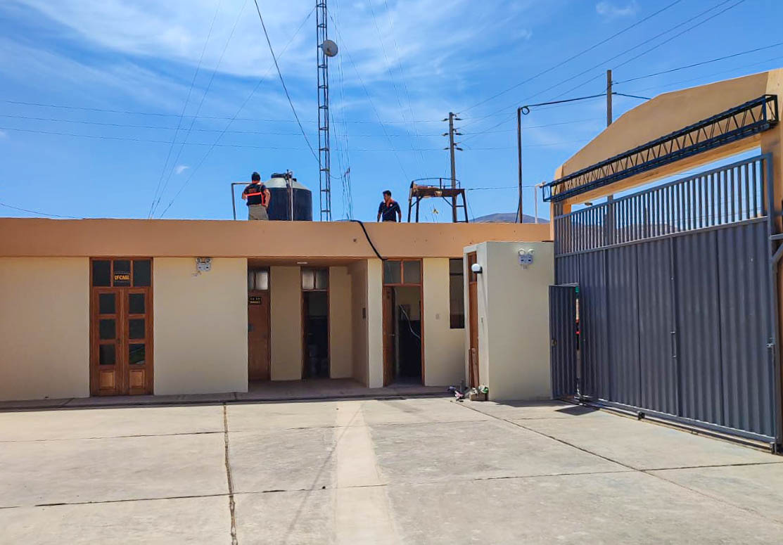 Funcionarios del INDECI, se apersonaron a las oficinas del Centro de Operaciones de Emergencia de Ite – COE, para incorporar al distrito en el Sistema de Alerta Temprana (SAT) frente a Tsunamis