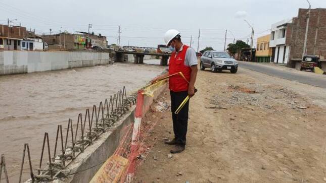 Contraloría alerta deficiencias en obra de S/ 200 millones para proteger a Ica de desbordes de río