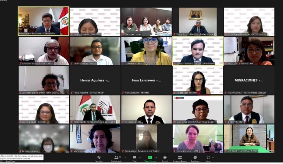 Mininter y distintos sectores reafirman su compromiso con la lucha contra la trata de personas y el tráfico de migrantes.