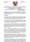 Vista preliminar de documento Resolución Jefatural 0113-2023-SUNARP-ZRIX-JEF
