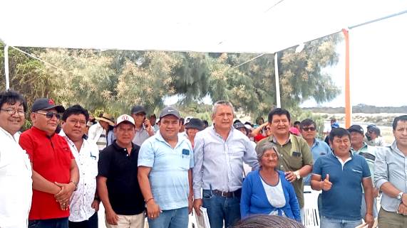 20 mil agricultores de Sechura se beneficiarán con proyecto de agua para riego