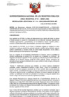 Vista preliminar de documento Resolución Jefatural 0114-2023-SUNARP-ZRIX-JEF