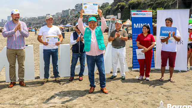 "Los Yuyos" Reconocida como Playa Saludable